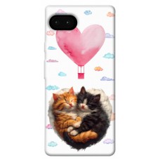 TPU чохол Demsky Animals love 3 для Google Pixel 7a