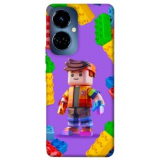 TPU чохол Demsky Colorful constructor для TECNO Camon 19 (CI6n) / 19 Pro (CI8n)