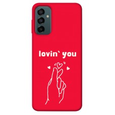 TPU чехол Demsky Loving you для Samsung Galaxy M13 4G