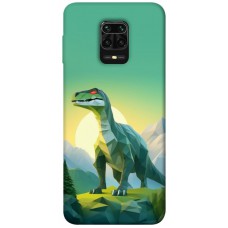 TPU чохол Demsky Динозавр для Xiaomi Redmi Note 9s / Note 9 Pro / Note 9 Pro Max