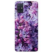 TPU чехол Demsky Violet blossoms для Samsung Galaxy M51