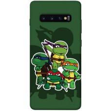 TPU чохол Demsky Green turtles для Samsung Galaxy S10+