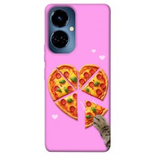 TPU чохол Demsky Pizza Love для TECNO Camon 19 (CI6n) / 19 Pro (CI8n)