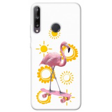 TPU чехол Demsky Fantasy Fauna 4 для Huawei P40 Lite E / Y7p (2020)