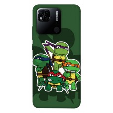 TPU чохол Demsky Green turtles для Xiaomi Redmi 10A