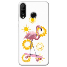 TPU чохол Demsky Fantasy Fauna 4 для Huawei P30 lite