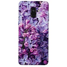 TPU чехол Demsky Violet blossoms для Samsung A530 Galaxy A8 (2018)