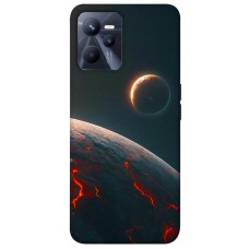 TPU чехол Demsky Lava planet для Realme C35