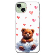 TPU чохол Demsky Animals love 4 для Apple iPhone 15 Plus (6.7")