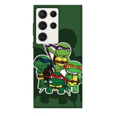 TPU чохол Demsky Green turtles для Samsung Galaxy S23 Ultra