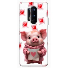 TPU чохол Demsky Animals love 6 для OnePlus 8 Pro