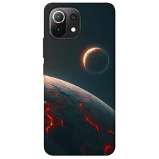 TPU чехол Demsky Lava planet для Xiaomi Mi 11 Lite