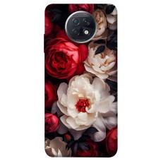 TPU чехол Demsky Velvet roses для Xiaomi Redmi Note 9 5G / Note 9T