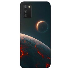 TPU чехол Demsky Lava planet для Samsung Galaxy A03s