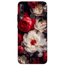 TPU чохол Demsky Velvet roses для Huawei P40 Lite E / Y7p (2020)