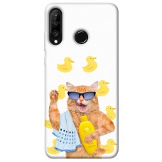 TPU чохол Demsky Fantasy Fauna 7 для Huawei P30 lite