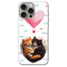 TPU чохол Demsky Animals love 3 для Apple iPhone 15 Pro Max (6.7")