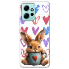 TPU чохол Demsky Animals love 1 для Xiaomi Redmi Note 12 4G