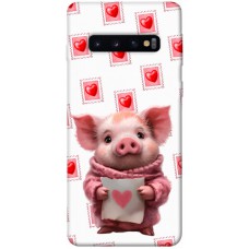 TPU чохол Demsky Animals love 6 для Samsung Galaxy S10