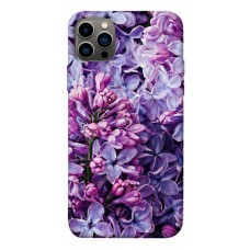 TPU чехол Demsky Violet blossoms для Apple iPhone 12 Pro (6.1")