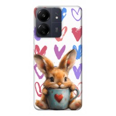 TPU чехол Demsky Animals love 1 для Xiaomi Redmi 13C