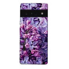 TPU чохол Demsky Violet blossoms для Google Pixel 6 Pro