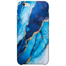 TPU чохол Demsky Blue marble для Apple iPhone 6/6s (4.7")