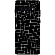 TPU чохол Demsky Warped grid для Samsung Galaxy S10+