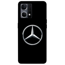 TPU чохол Demsky Mercedes logo для Oppo Reno 7 4G