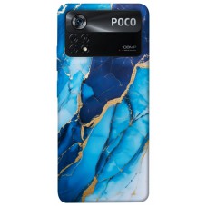 TPU чохол Demsky Blue marble для Xiaomi Poco X4 Pro 5G