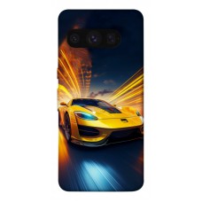 TPU чохол Demsky Yellow Porsche для Google Pixel 8 Pro