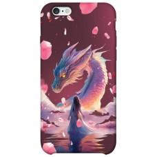 TPU чохол Demsky Girl and dragon для Apple iPhone 6/6s (4.7")