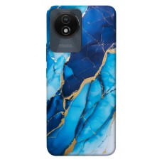 TPU чохол Demsky Blue marble для Vivo Y02