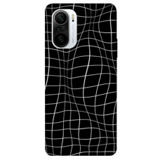 TPU чохол Demsky Warped grid для Xiaomi Redmi K40 / K40 Pro / K40 Pro+ / Poco F3