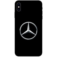 TPU чохол Demsky Mercedes logo для Apple iPhone X (5.8")