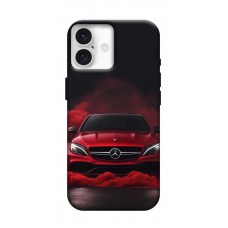 TPU чохол Demsky Red Mercedes для Apple iPhone 16 (6.1")