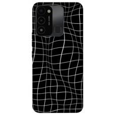 TPU чохол Demsky Warped grid для Tecno Spark Go 2022 (KG5m)