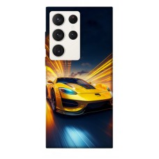 TPU чохол Demsky Yellow Porsche для Samsung Galaxy S23 Ultra