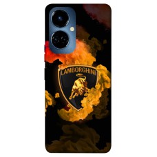 TPU чохол Demsky Lamborghini logo для TECNO Camon 19 (CI6n) / 19 Pro (CI8n)