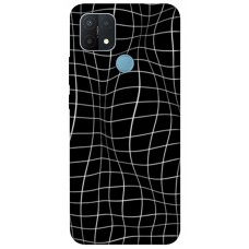 TPU чохол Demsky Warped grid для Oppo A15s / A15