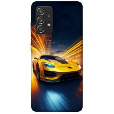 TPU чохол Demsky Yellow Porsche для Samsung Galaxy A52 4G / A52 5G