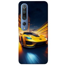 TPU чохол Demsky Yellow Porsche для Xiaomi Mi 10 / Mi 10 Pro