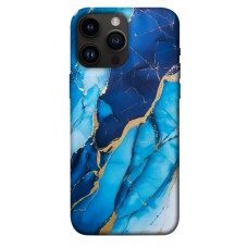 TPU чохол Demsky Blue marble для Apple iPhone 14 Pro Max (6.7")