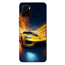 TPU чохол Demsky Yellow Porsche для Vivo Y15s