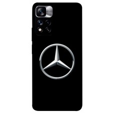 TPU чохол Demsky Mercedes logo для Xiaomi Poco M4 Pro 5G