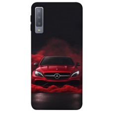 TPU чохол Demsky Red Mercedes для Samsung A750 Galaxy A7 (2018)