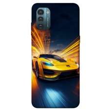 TPU чохол Demsky Yellow Porsche для Nokia G21