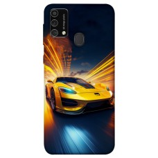 TPU чохол Demsky Yellow Porsche для Samsung Galaxy M21s