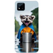 TPU чохол Demsky Єнот (Raccoon) для Realme C11 (2021)