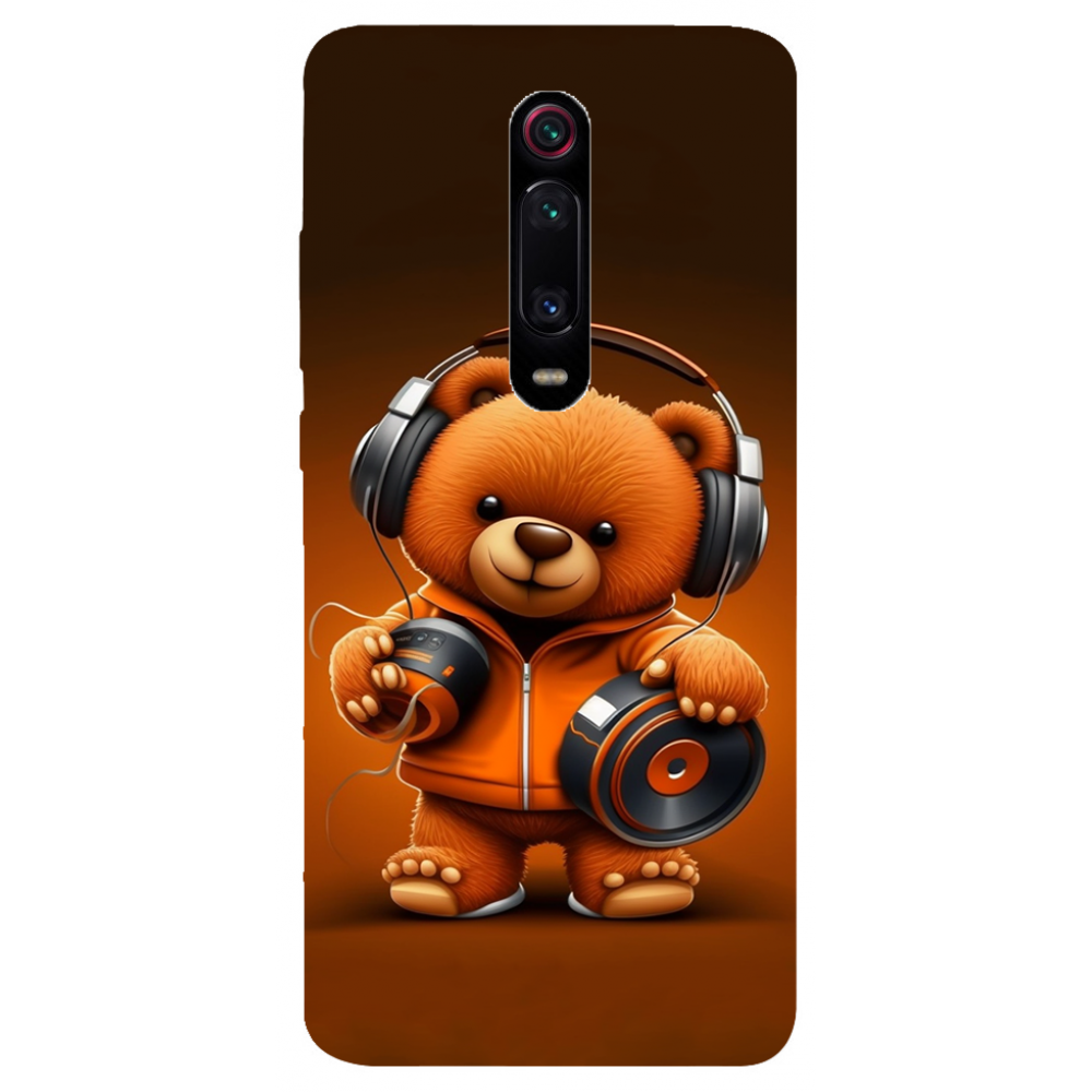 TPU чохол Demsky ведмежа меломан 2 (bear listening music) для Xiaomi Redmi K20 / K20 Pro / Mi9T / Mi9T Pro